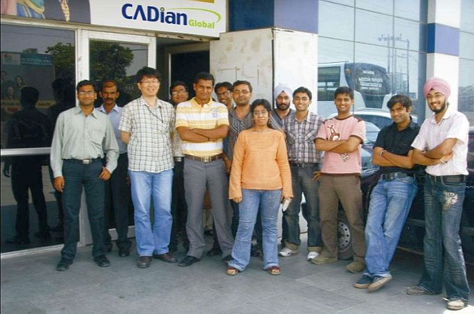 cadian印度india工作團隊